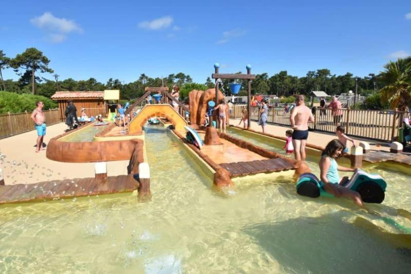 Mobilhome 6-8 Personnes Camping Les Viviers 4 Etoiles Cap Ferret Lège-Cap-Ferret Exterior foto