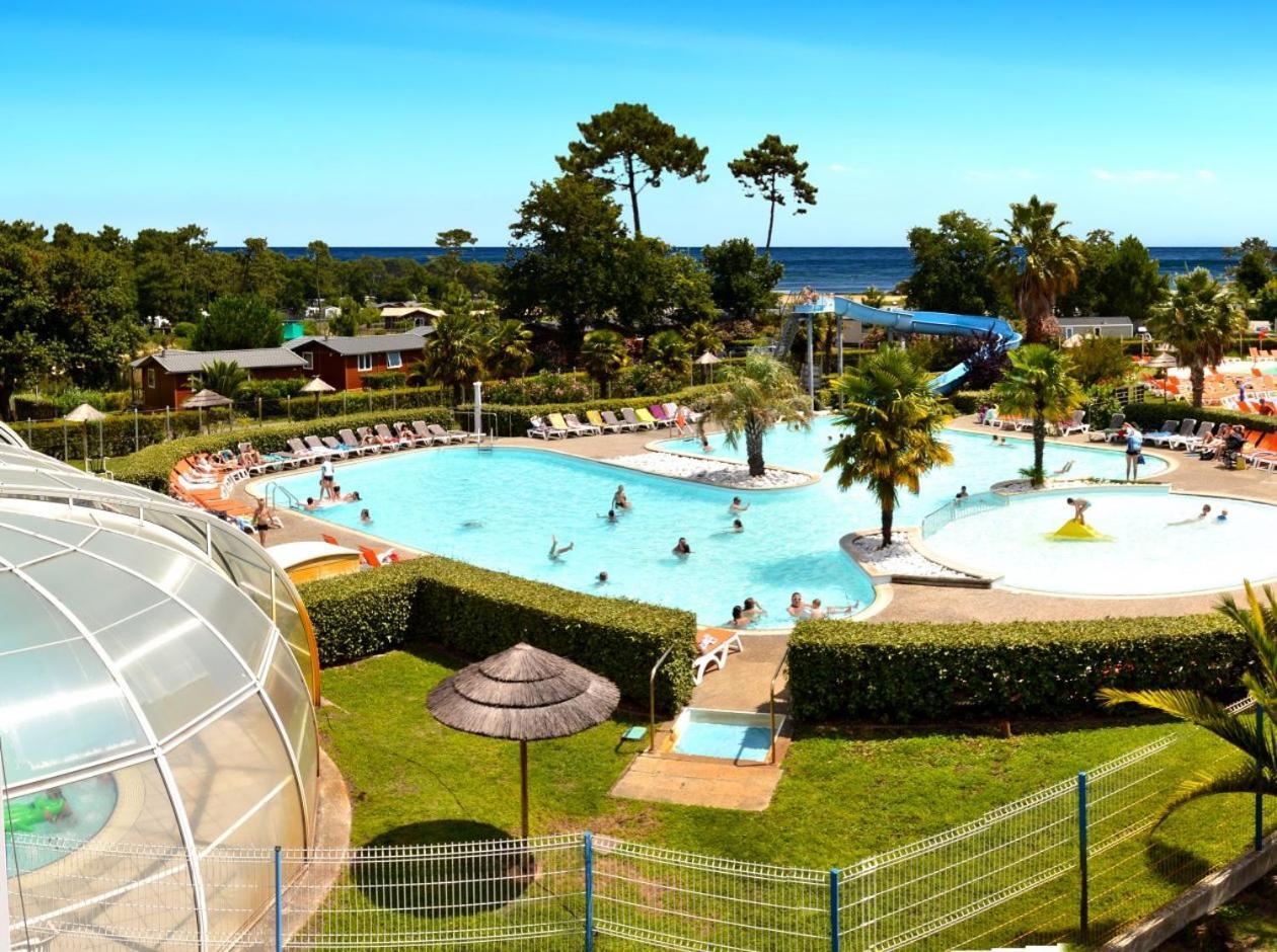 Mobilhome 6-8 Personnes Camping Les Viviers 4 Etoiles Cap Ferret Lège-Cap-Ferret Exterior foto